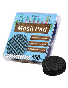 100 Piezas Pantallas de Drenaje Shemist 5,08 cm Redondas