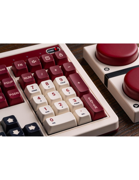 Teclado Mecánico 8BitDo Fami 108 Teclas Inalámbrico USB-C