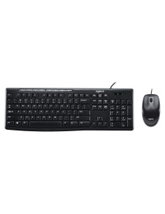 Combo Logitech MK200 Teclado Completo y Ratón Óptico