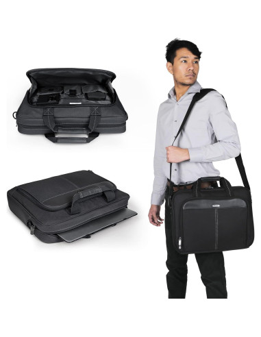 Maletín Targus Slim 16" para laptop unisex negro