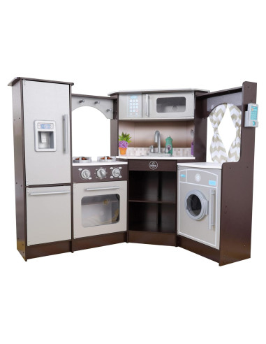 Cocina de Juguete Esquina KidKraft Ultimate Madera Espresso
