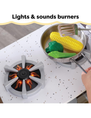 Cocina de Juguete Esquina KidKraft Ultimate Madera Espresso