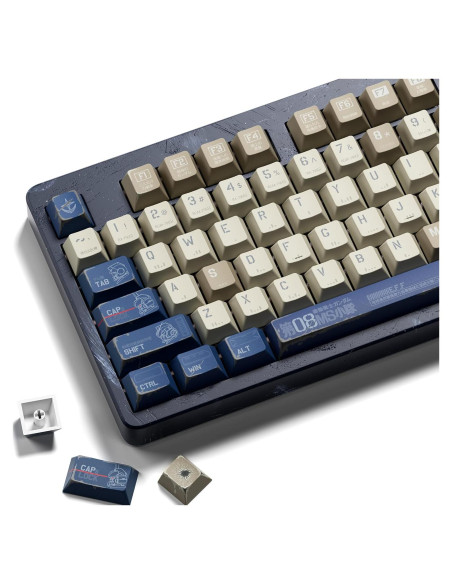 Caps de Teclado Mecánico Gundam XVX - 134 PBT Cherry