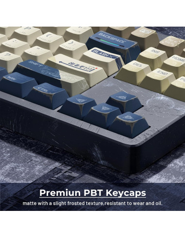 Caps de Teclado Mecánico Gundam XVX - 134 PBT Cherry