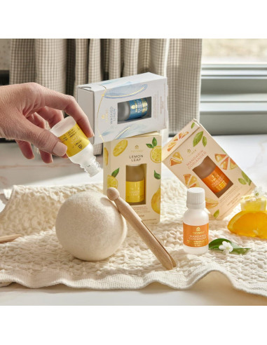 Conjunto de Bolas de Secado de Lana Thymes Lino Lavado 3 Pzas