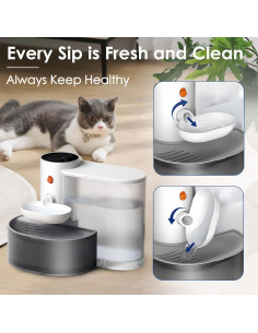 Fuente de Agua Inteligente KLYFAR 3L para Mascotas Silenciosa 2