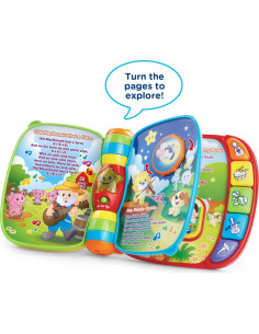 Libro de Rimas Musicales VTech 0.5kg 6m-3a Rojo 2