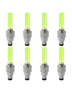 8 Luces LED para Válvula de Rueda Hevituwhe Amarillo