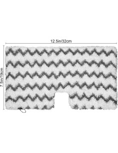 Almohadilla de Mopa de Vapor Shark 32x18 cm Reemplazo Profesional 2