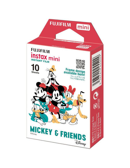 Película Instantánea Fujifilm 10 Pcs Mickey y Amigos