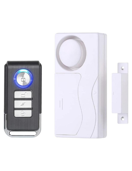 Alarma de Seguridad Inalámbrica Lancoon LK-M64, 105dB Alarma de Seguridad Inalámbrica Lancoon LK-M64, 105dB