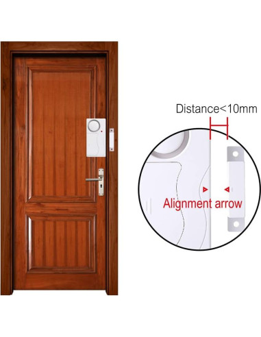 Alarma de Seguridad Inalámbrica Lancoon LK-M64, 105dB