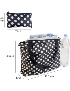 Bolsa Tote Plegable Edison Alexander 3 Piezas 22.68 kg 2