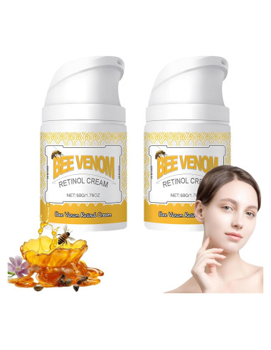 Crema de Piel de Veneno de Abeja Retinol YIVANNUO 191g