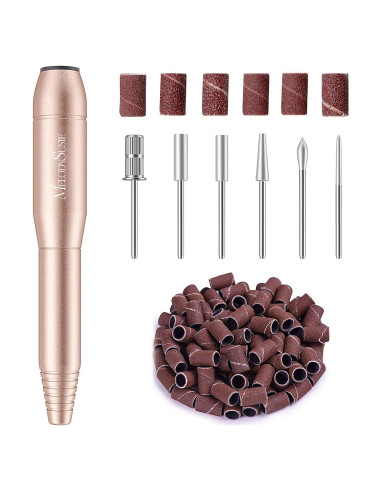 Taladro de Uñas Eléctrico MelodySusie PC120B Dorado 300g