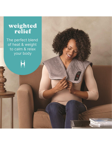 Masajeador de Hombros HoMedics NMS-450H con Calor y Vibración
