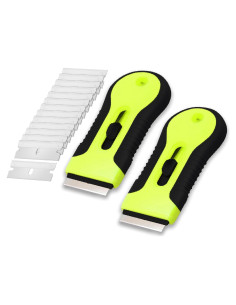 Juego de Raspadores Bates con 30 Cuchillas de Acero Inoxidable