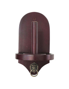 Soporte de Tiza Montado en Pared Hathaway Premier Caoba