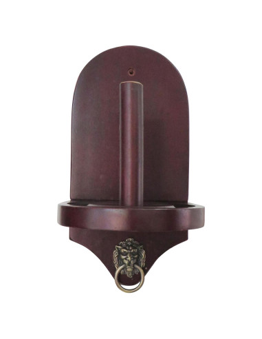 Soporte de Tiza Montado en Pared Hathaway Premier Caoba