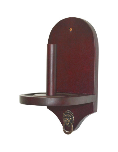Soporte de Tiza Montado en Pared Hathaway Premier Caoba
