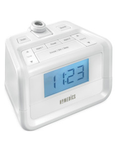 Reloj Despertador Digital FM HoMedics SS-4520 con Proyector