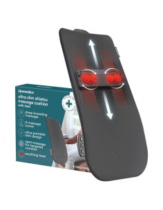 Cojín de Masaje Shiatsu Homedics MCS-112HJ con Calor 75x41cm