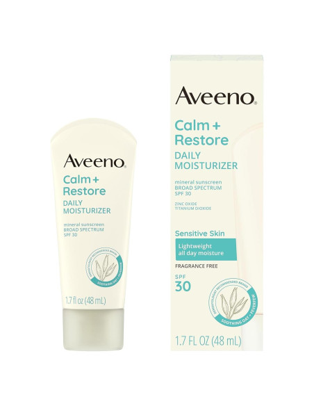 Hidratante Diario Protector Solar Mineral Aveeno SPF 30 50 ml