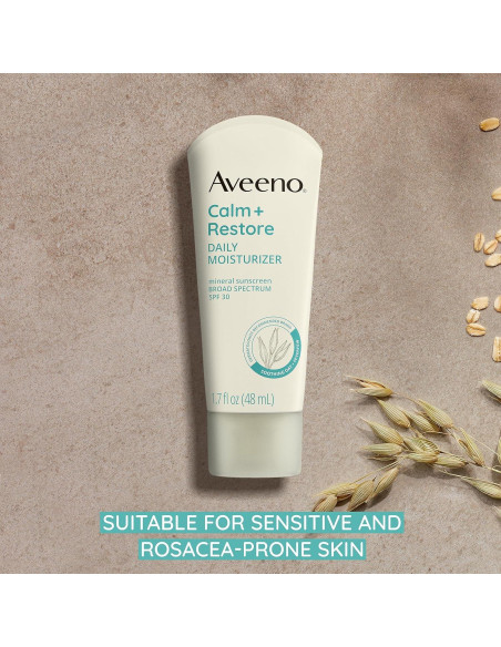 Hidratante Diario Protector Solar Mineral Aveeno SPF 30 50 ml
