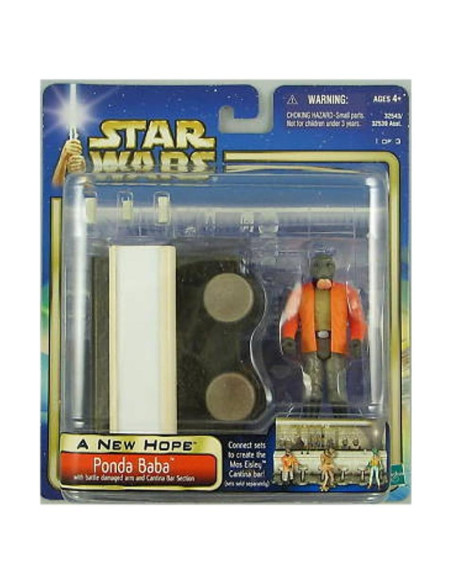Figura de Acción Deluxe Star Wars Hasbro Ponda Boba 20cm