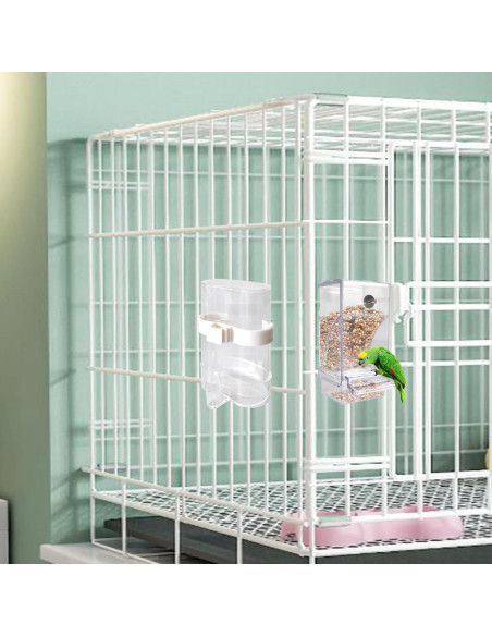 Comedero y Dispensador de Agua Kathson para Aves 2 Pcs