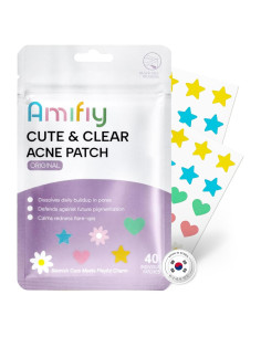 Parches para Granos Amifiy - Hidrocoloide Vegano 40 Unidades