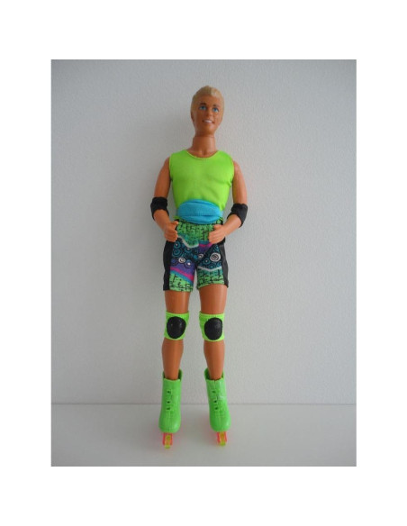 Muñeco Ken Rollerblade Vintage Mattel 30.99 cm Nuevo