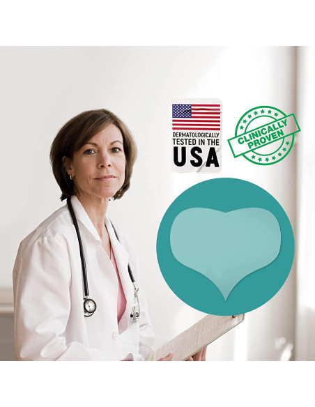 Parche Antarrugas para el Pecho Skywee - Set de 3 Parches de Silicona Reutilizables