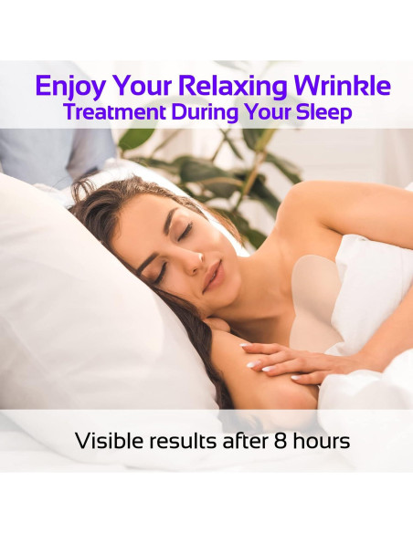 Parche Antarrugas para el Pecho Skywee - Set de 3 Parches de Silicona Reutilizables