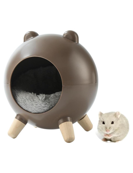 Escondite para Hámster TUTU&LELE Nido Espacial Marrón