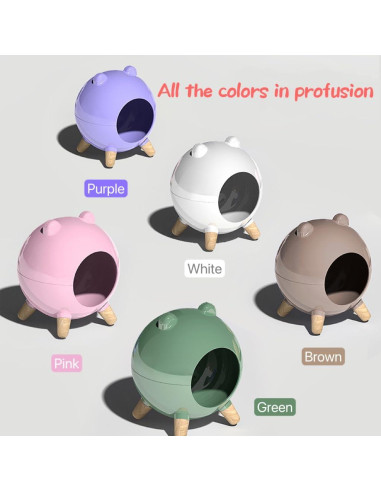 Escondite para Hámster TUTU&LELE Nido Espacial Marrón