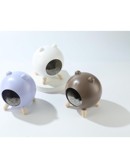 Escondite para Hámster TUTU&LELE Nido Espacial Marrón