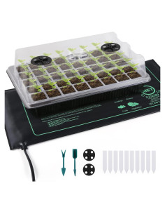 Kit de Inicio de Semillas Adawook 40 Celdas con Manta Térmica