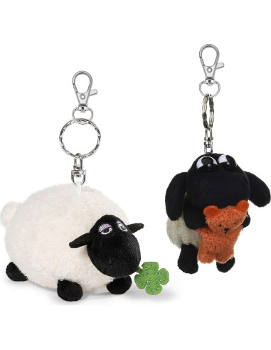 100 Ganchos Giratorios de Lanyard DSUWAZU, Clip de Metal Plata