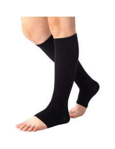 3 Pares Calcetines de Compresión Abiertos SHUTELI 15-20mmHg S/M 2