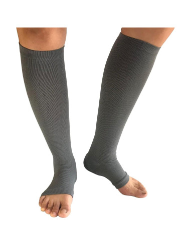 3 Pares Calcetines de Compresión Abiertos SHUTELI 15-20mmHg S/M