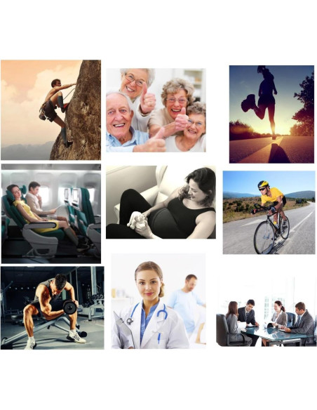 3 Pares Calcetines de Compresión Abiertos SHUTELI 15-20mmHg S/M