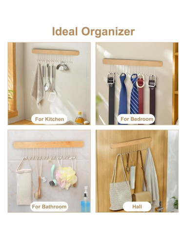 Varilla de Valet Extraíble FOTRIC para Armario - 2 Piezas