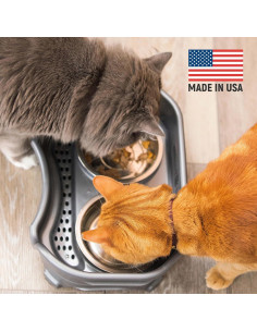 Neater Feeder Express Alimentador Elevado para Gatos Gris 2