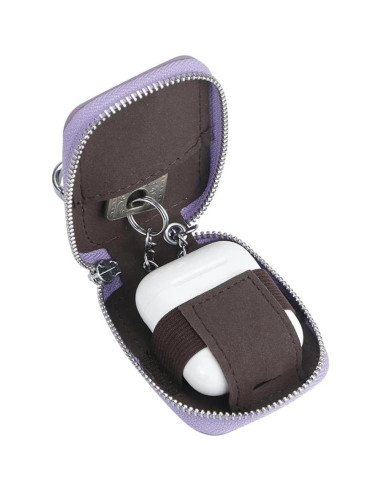 Mini Bolsa de Auriculares de Cuero Genuino Royal Bagger 2901