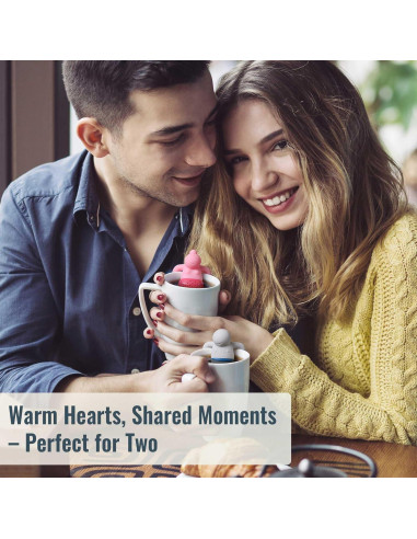 Conjunto de Infusores de Té DecorChiq CuTea - Silicona Rosa y Azul