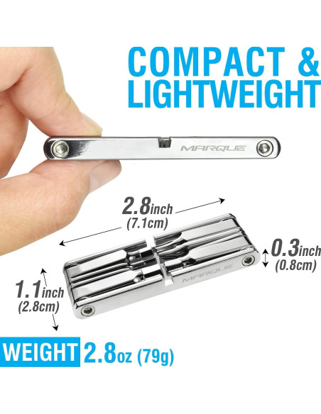 Herramienta Multitool 10 en 1 MARQUE para Bicicleta - Compacta