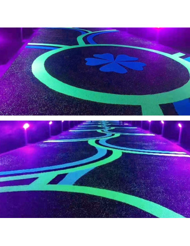 Piedras Brillantes Luminiscentes MLOLM 0.91 kg Azul Cielo