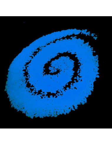 Piedras Brillantes Luminiscentes MLOLM 0.91 kg Azul Cielo