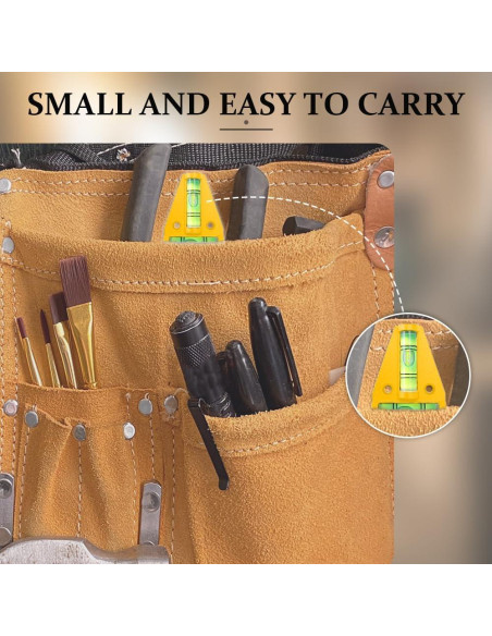 Niveladores Magnéticos para RV Lecctso - 4 Piezas Amarillo